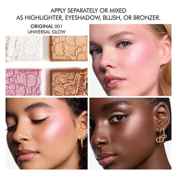 Палетка хайлайтеров Dior Backstage Glow Maximizer Palette 001 Universal Glow 2752034205 фото