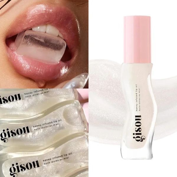 Масло для губ Gisou Honey Infused Lip Oil Coconut Frost 2266625121 фото