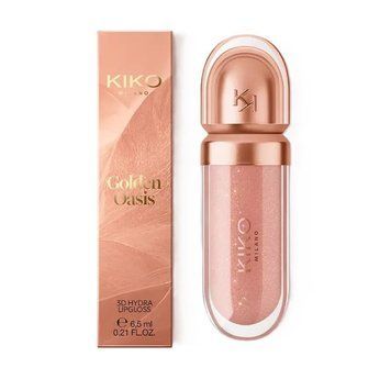Блеск для губ Kiko Milano Golden Oasis 3d hydra lip gloss 03 2551211475 фото