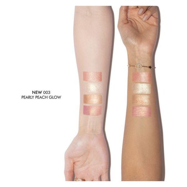 Палетка хайлайтеров Dior Backstage Glow Maximizer Palette 003 Pearly Peach Glow 2752057112 фото