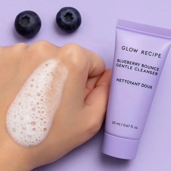 Очищающий гель для лица Glow Recipe Blueberry Bounce Gentle Cleanser 20ml 2928062434 фото