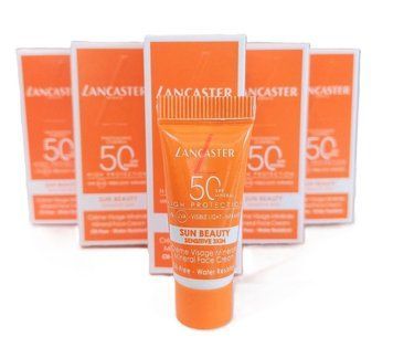 Сонцезахисний крем для обличчя Lancaster Sun Beauty Mineral Face Cream SPF50 5ml  2672964905 фото