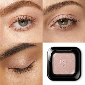 Тени Kiko High Pigment Eyeshadow 21 Metallic Rosy Beige 2526301114 фото