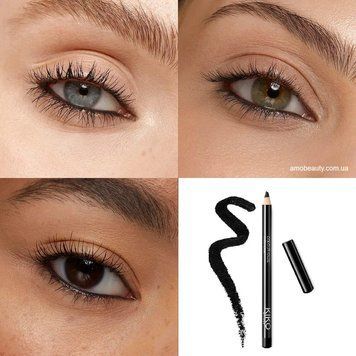 Карандаш каял для глаз Kiko Colour Kajal 01 Black 1090656498 фото