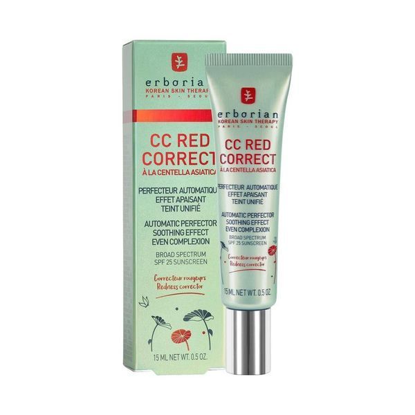Тональный корректирующий крем Erborian CC Red Correct SPF25 15ml 2782110499 фото