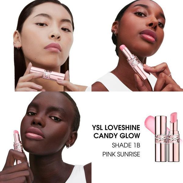 Yves Saint Laurent Loveshine Candy Glow Balm 1B Pink Sunrise 1.3g Бальзам для губ 2798227206 фото