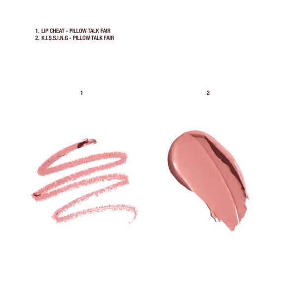 Набор для губ Charlotte Tilbury Mini Lipstick & Liner Set оттенок Pillow Talk Fair 2902500755 фото