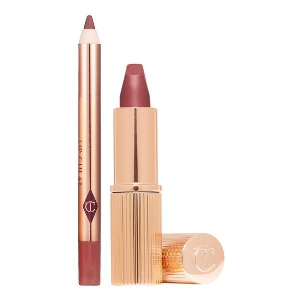 Набор для губ Charlotte Tilbury Mini Lipstick & Liner Set оттенок Pillow Talk Medium 2902507001 фото