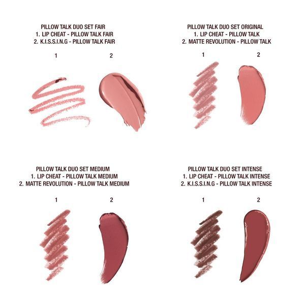 Набор для губ Charlotte Tilbury Mini Lipstick & Liner Set оттенок Pillow Talk Medium 2902507001 фото