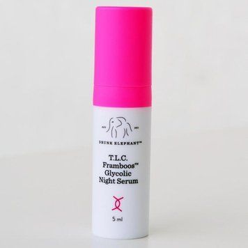Ночная сырооватка Drunk Elephant T.L.C. Framboos Glycolic Night Serum 5ml 2798476430 фото