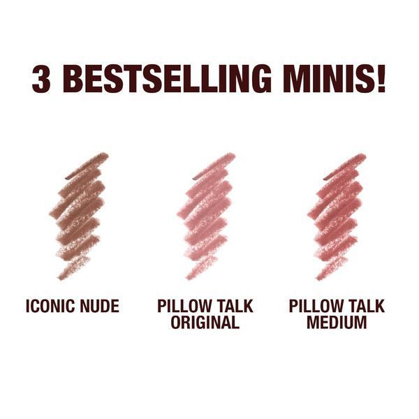Набор карандашей для губ Charlotte Tilbury Mini Iconic Lip Cheat Lip Liner Trio 3024717245 фото