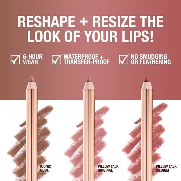 Набор карандашей для губ Charlotte Tilbury Mini Iconic Lip Cheat Lip Liner Trio 3024717245 фото