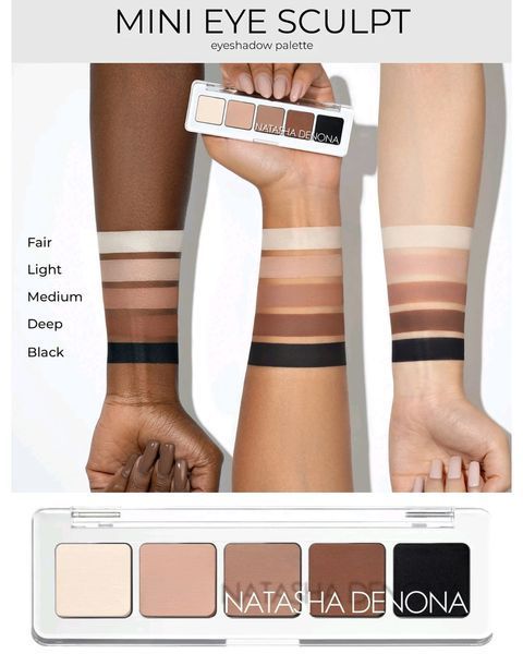Natasha Denona Mini Eye Sculpt Palette Палетка тіней 2571056635 фото