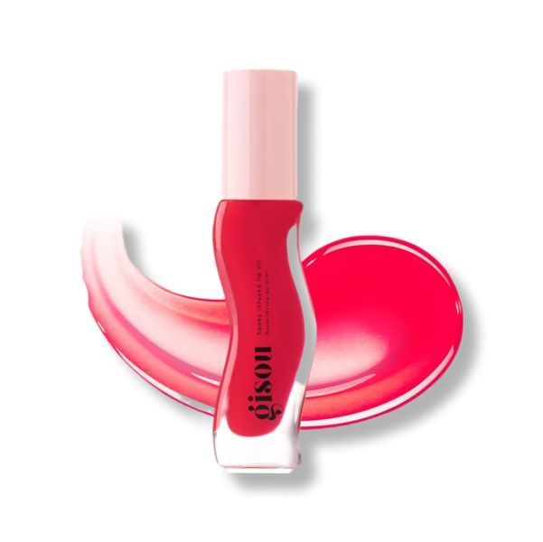 Масло для губ Gisou Honey Infused Lip Oil Strawberry Sorbet 2192405960 фото