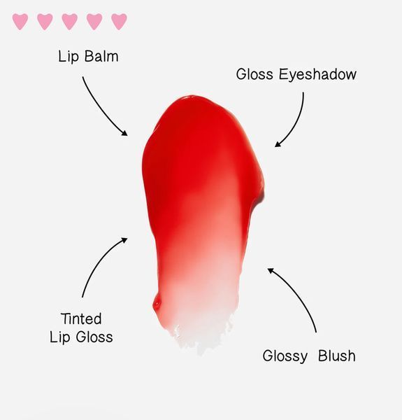 Увлажняющий тинт 4в1 Dr. Lipp 100% Natural Moisturising Colour Lip Tint Red Radish 2554129025 фото