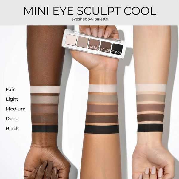 Natasha Denona Mini Eye Sculpt Palette Cool Палетка тіней 2902551349 фото