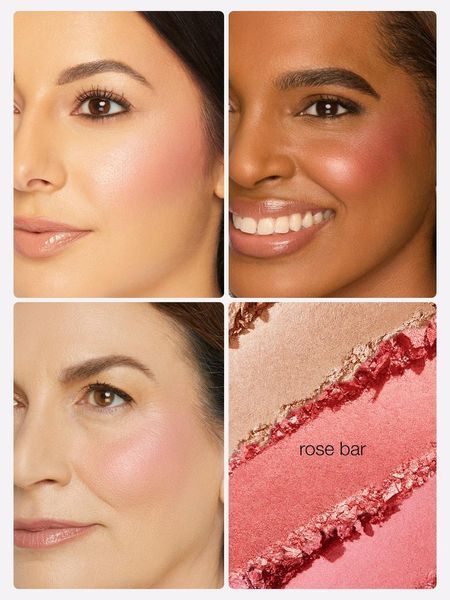 Палетка для лица Tarte Shape Tape Glow Blush Bar Palette (хайлайтер пудра румяна) 2825722523 фото