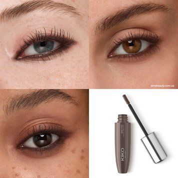 Тушь коричневая Kiko Maxi Mod Colour Mascara 02 2362740745 фото