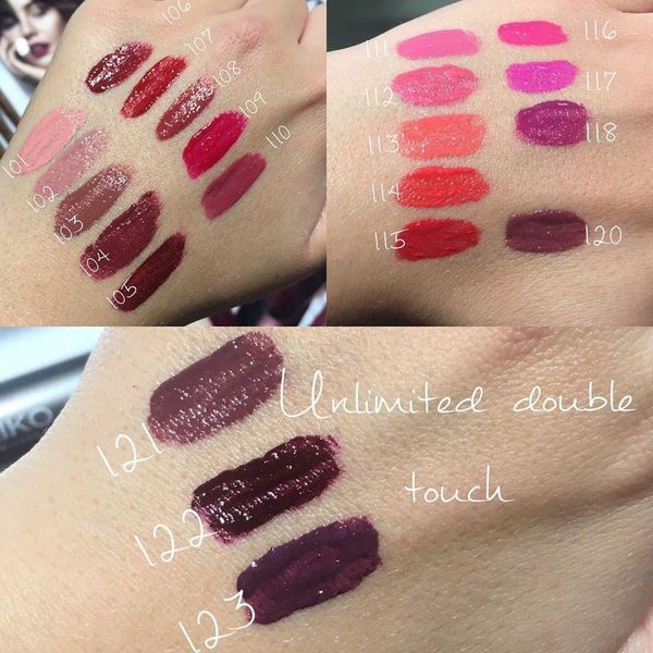 Стойкая помада Kiko Milano Unlimited Double Touch 112 1105394210 фото