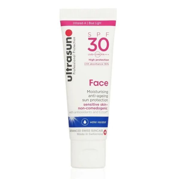 Сонцезахисний антивіковий крем для обличчя Ultrasun Moisturising Anti-Ageing Sun Protection Face SPF30 15ml 2759120828 фото