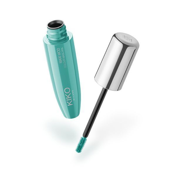 Тушь зеленая Kiko Maxi Mod Colour Mascara 06 2362765485 фото