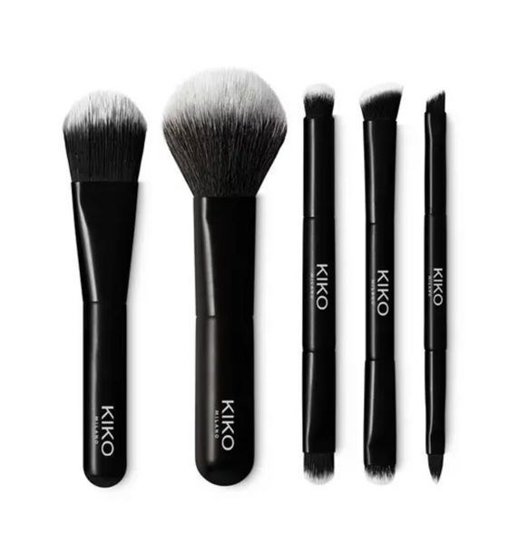 Дорожный набор кистей для макияжа Kiko Milano Travel Brush Set 2527136814 фото