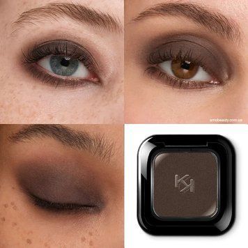 Тени Kiko High Pigment Eyeshadow 57 Dark Brown 2840649395 фото