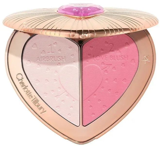 Палетка для макияжа Charlotte Tilbury Pillow Talk Beauty Soulmates Face Palette Flawless Pink (румяна и хайлайтер) 2978912134 фото