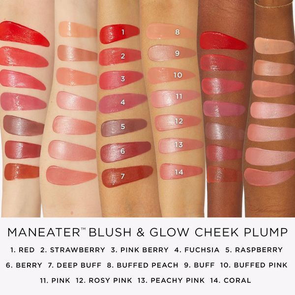 Жидкие кремовые румяна Tarte Maneater Blush & Glow Cheek Plump Raspberry 3028000861 фото