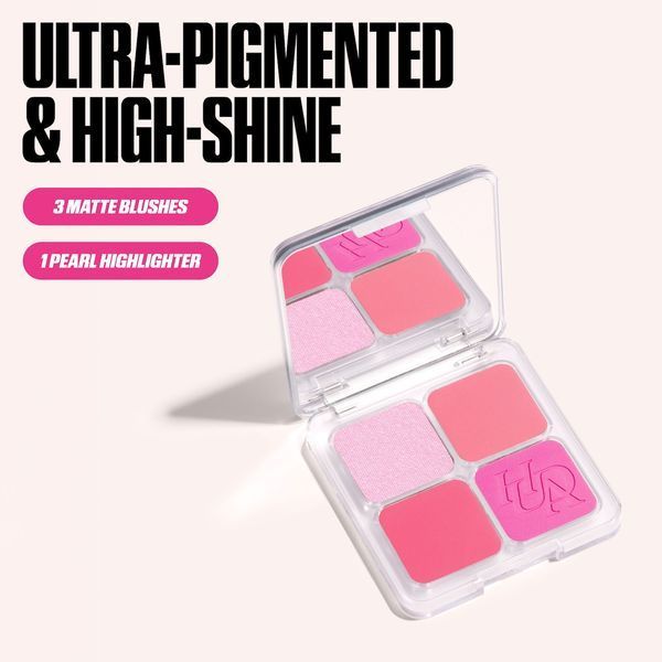 Huda Beauty Blush Filter Blurring Blushlighters Palette Baby Pink Палетка для обличчя рум'яна і хайлайтер 2802865911 фото
