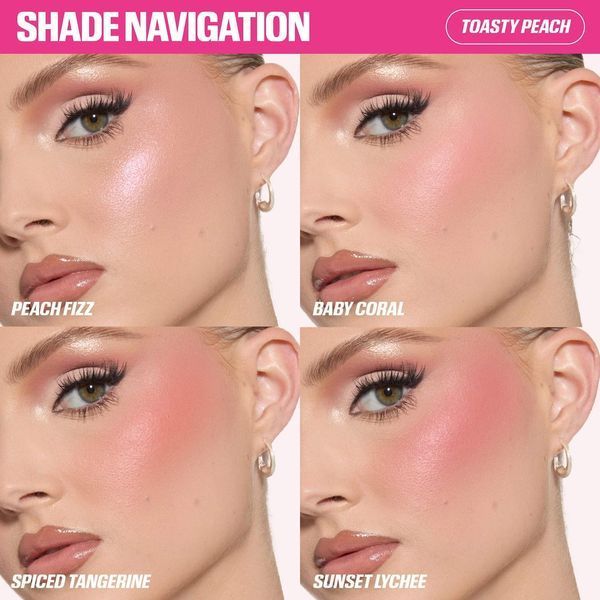 Huda Beauty Blush Filter Blurring Blushlighters Palette Toasty Peach Палетка для обличчя рум'яна і хайлайтер 2802873214 фото
