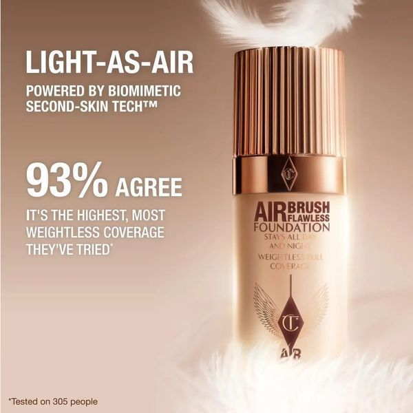 Тональный крем Charlotte Tilbury Airbrush Flawless Foundation 2n 2956837128 фото