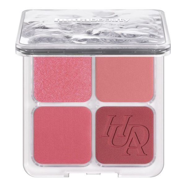Huda Beauty Blush Filter Blurring Blushlighters Palette Rose Berry Палетка для обличчя рум'яна і хайлайтер 125781 фото