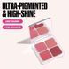 Huda Beauty Blush Filter Blurring Blushlighters Palette Rose Berry Палетка для обличчя рум'яна і хайлайтер 125781 фото 9