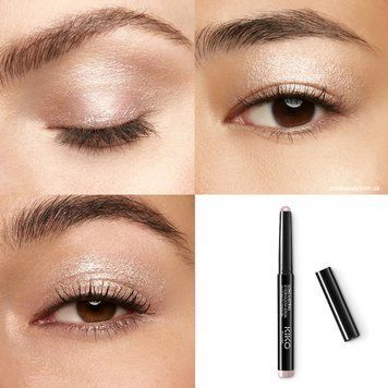 Стойкие тени стик Kiko Long Lasting Eyeshadow Stick 02 Rose 2487723771 фото