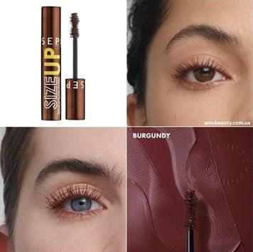 Тушь для ресниц Sephora Collection Size Up Volumizing Mascara Burgundy коричневая бордо 2889232360 фото
