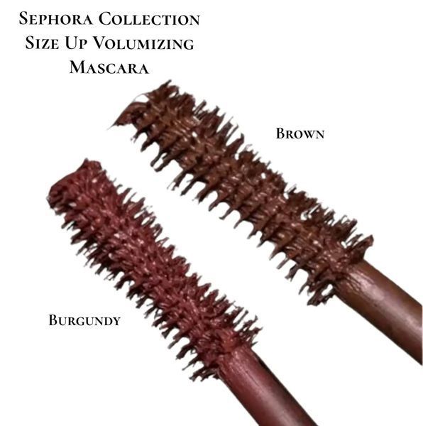 Тушь для ресниц Sephora Collection Size Up Volumizing Mascara Burgundy коричневая бордо 2889232360 фото