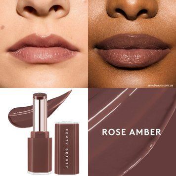 Помада блеск для губ Fenty Beauty by Rihanna Gloss Bomb Stix High-Shine Gloss Stick Rose Amber&nbsp;Cool Taupe Brown 2984224331 фото