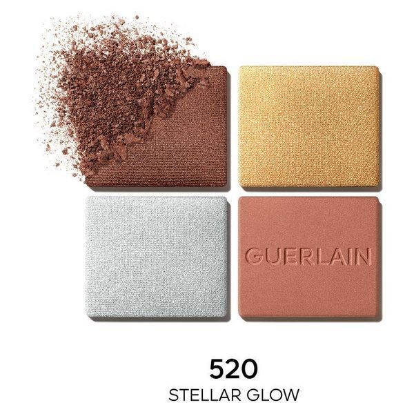 Лимитированная палетка теней Guerlain Ombre G Quad 520 Stellar Glow 2791075892 фото