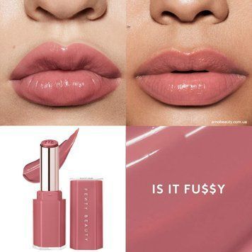 Помада блеск для губ Fenty Beauty by Rihanna Gloss Bomb Stix High-Shine Gloss Stick Is It Fu$$Y&nbsp;Dusty Pink 2984228288 фото