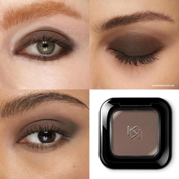 Тени Kiko High Pigment Eyeshadow 36 Matte Dark Brown 2606729059 фото