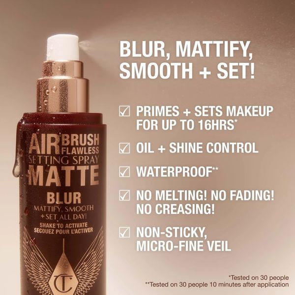 Фиксатор спрей макияжа Charlotte Tilbury Airbrush Flawless Setting Spray Matte 34 ml 2769595963 фото