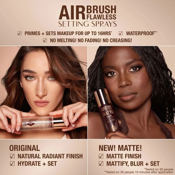 Фиксатор спрей макияжа Charlotte Tilbury Airbrush Flawless Setting Spray Matte 34 ml 2769595963 фото