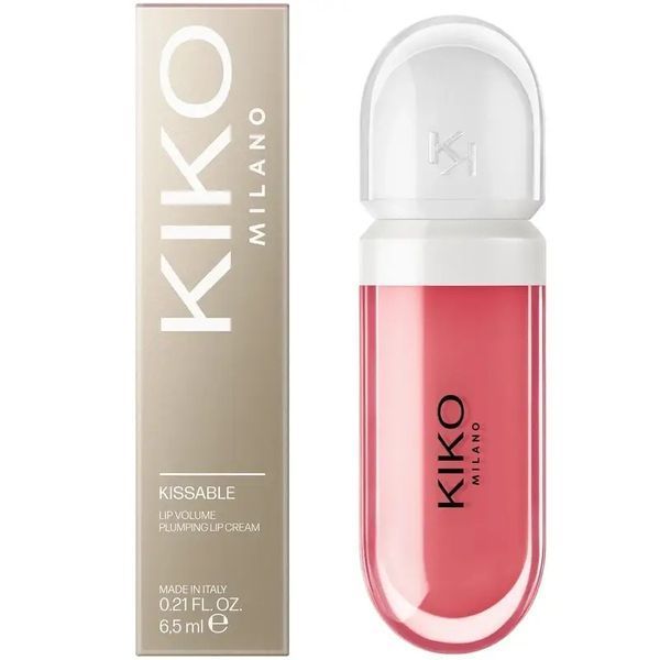 Бальзам блеск для губ Kiko Milano Kissable Lip Volume Plumping Lip Cream 03 Bloomberry 3003555984 фото
