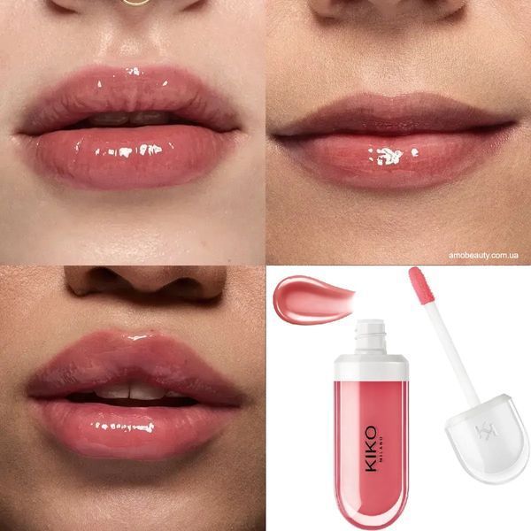 Бальзам блеск для губ Kiko Milano Kissable Lip Volume Plumping Lip Cream 03 Bloomberry 3003555984 фото
