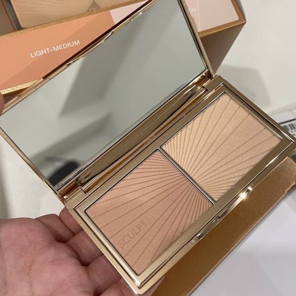 Палетка для макияжа Charlotte Tilbury Filmstar Bronze & Glow Contour Duo Light Medium (бронзер и хайлайтер) 2769601937 фото