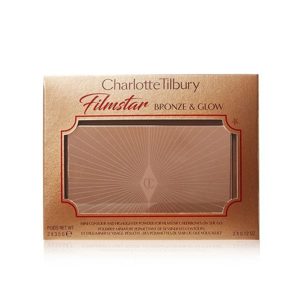 Charlotte Tilbury Filmstar Bronze & Glow Contour Duo Light Medium Палетка для макіяжу (бронзер і хайлайтер) 2769601937 фото