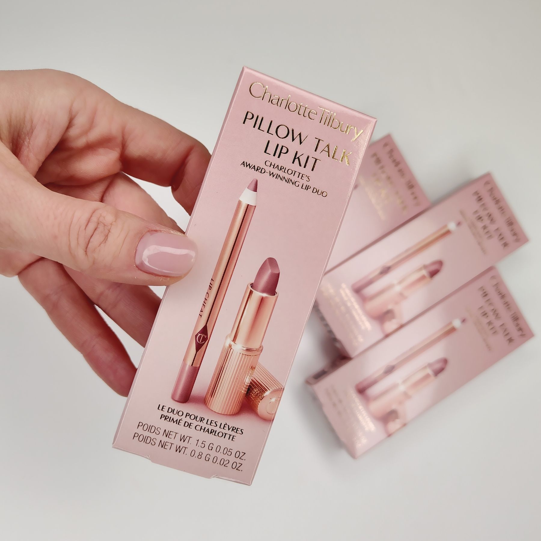 Купити Charlotte Tilbury Mini Lipstick & Liner Set відтінок Pillow