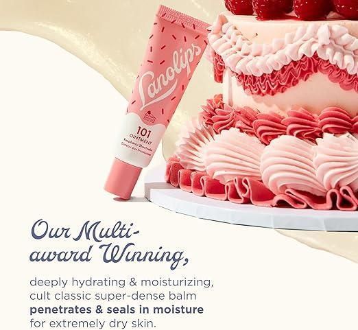 Бальзам для губ Lanolips Raspberry Shortcake Lip Treatment 10g 2952664872 фото
