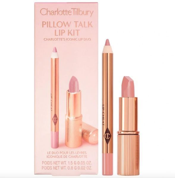 Charlotte Tilbury Mini Lipstick & Liner Set відтінок Pillow Talk Набір для губ 2548153817 фото